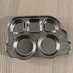 Kids Stainless Divided Bus Plate